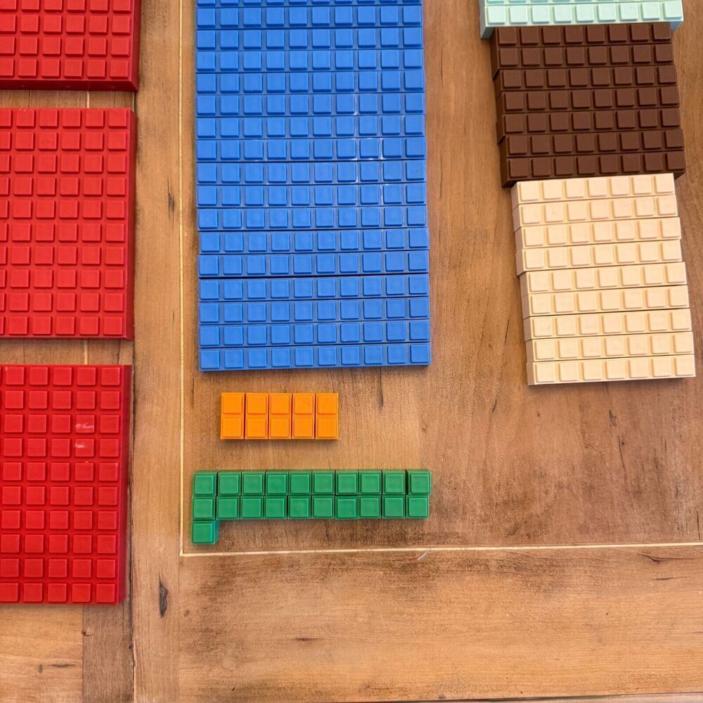 Math U See‎ Manipulative Algebra Integer Blocks Math Homeschool 106 Pieces - Picture 3 of 4
